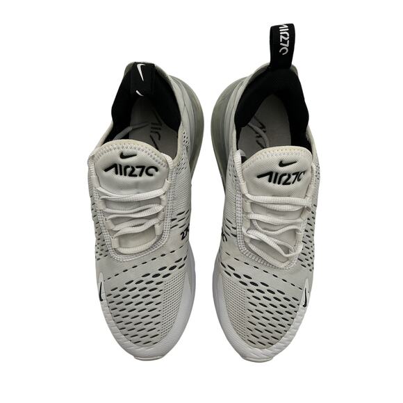Nike 'Air' White Polyester Max 270 Shoes Size 8 - Picture 2 of 5